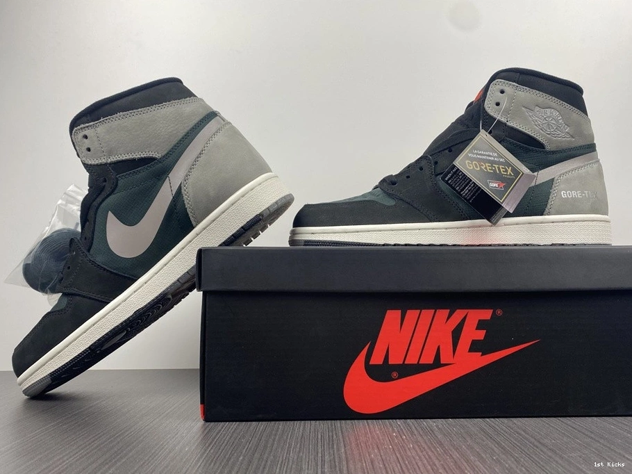 Jordan Air 1 Black Grey Gore-Tex Element DB2889-001 0417